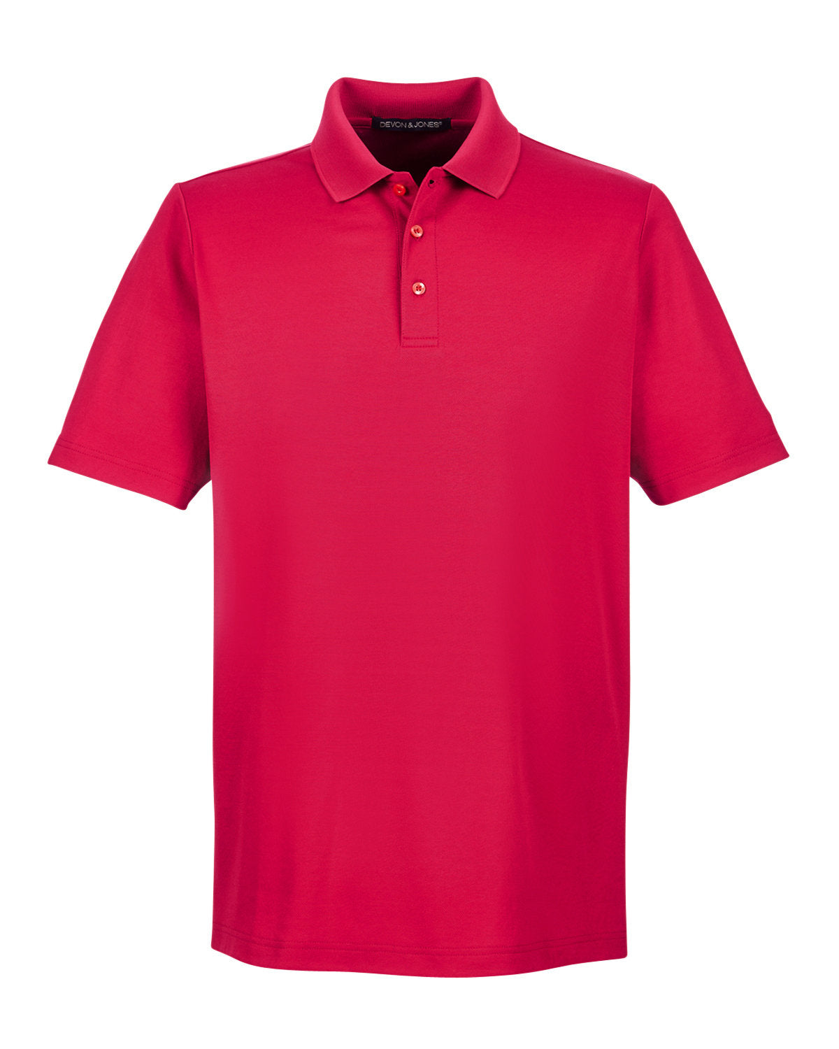 Devon & Jones CrownLux Performance Men's Plaited Polo Mens Apparel Shirts & Tops