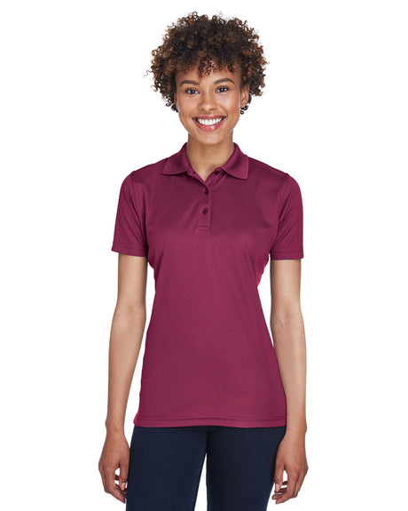 UltraClub Ladies' Cool & Dry Mesh Piqué Polo Womens Apparel Shirts & Tops