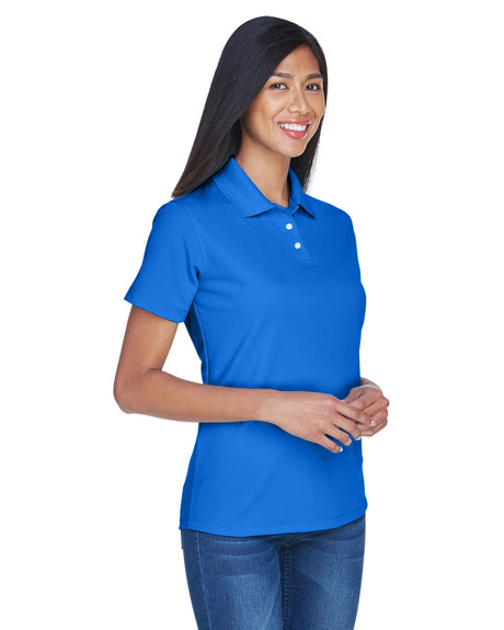 UltraClub Ladies' Cool & Dry Stain-Release Performance Polo Womens Apparel Shirts & Tops