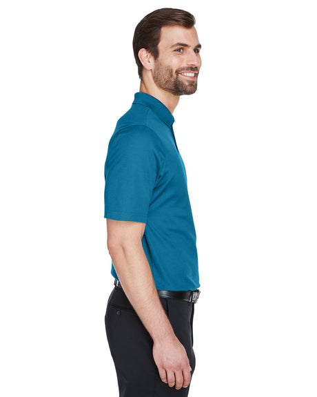 Devon & Jones CrownLux Performance Men's Plaited Polo Mens Apparel Shirts & Tops
