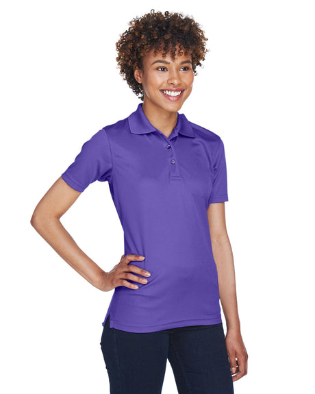 UltraClub Ladies' Cool & Dry Mesh Piqué Polo Womens Apparel Shirts & Tops