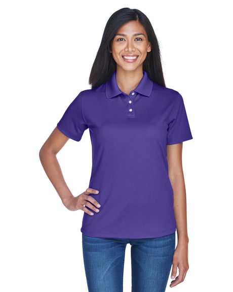 UltraClub Ladies' Cool & Dry Stain-Release Performance Polo Womens Apparel Shirts & Tops