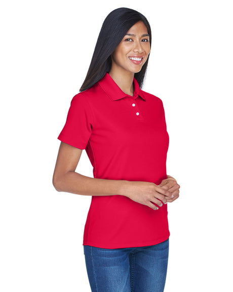 UltraClub Ladies' Cool & Dry Stain-Release Performance Polo Womens Apparel Shirts & Tops
