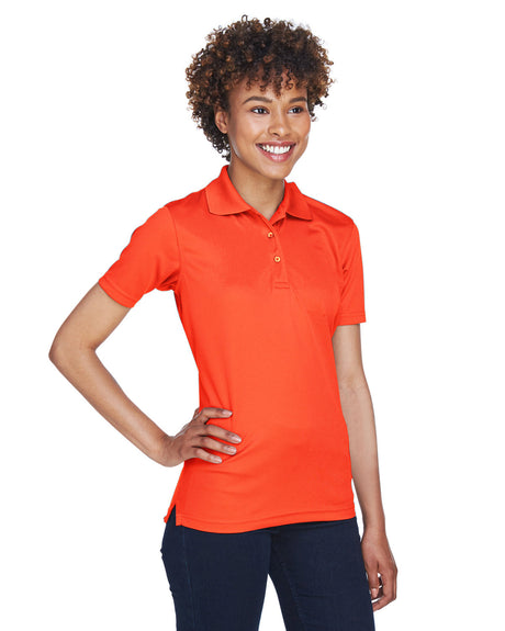 UltraClub Ladies' Cool & Dry Mesh Piqué Polo Womens Apparel Shirts & Tops