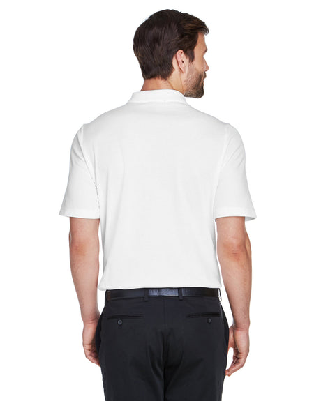 Devon & Jones CrownLux Performance Men's Plaited Polo Mens Apparel Shirts & Tops
