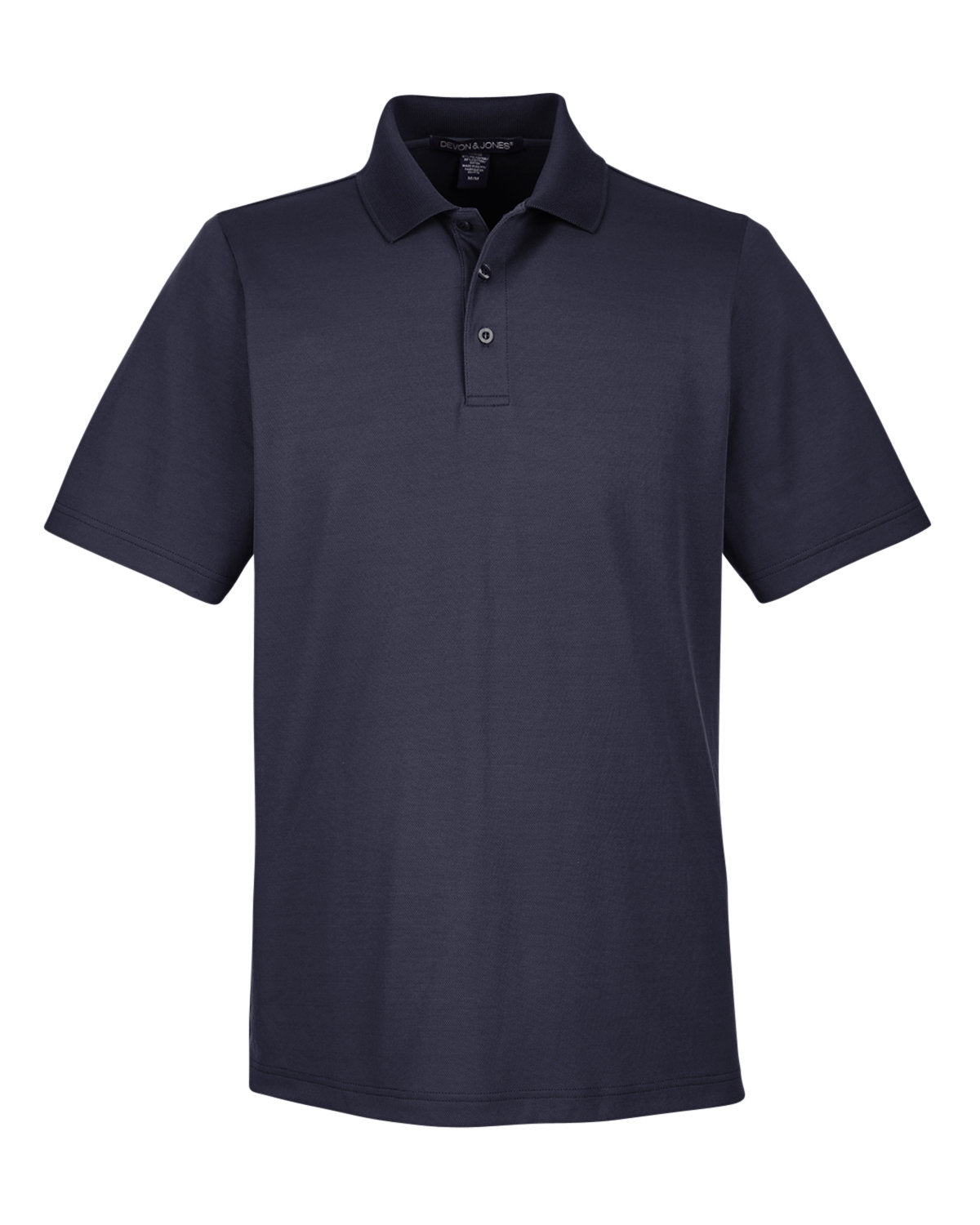 Devon & Jones CrownLux Performance Men's Plaited Polo Mens Apparel Shirts & Tops