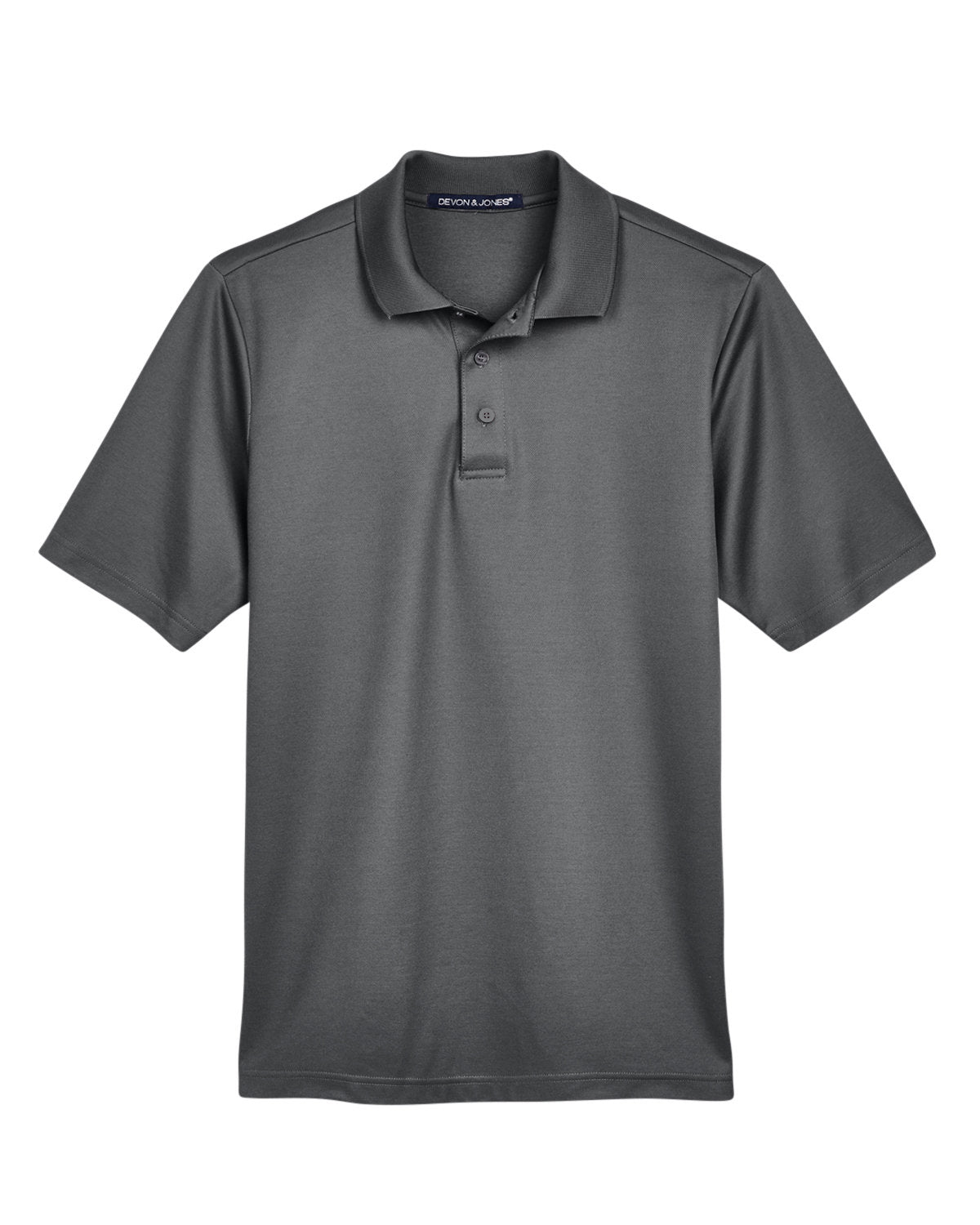 Devon & Jones CrownLux Performance Men's Plaited Polo Mens Apparel Shirts & Tops