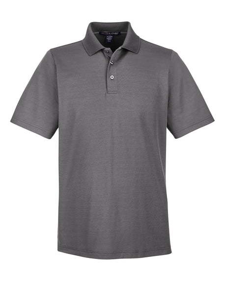 Devon & Jones CrownLux Performance Men's Plaited Polo Mens Apparel Shirts & Tops