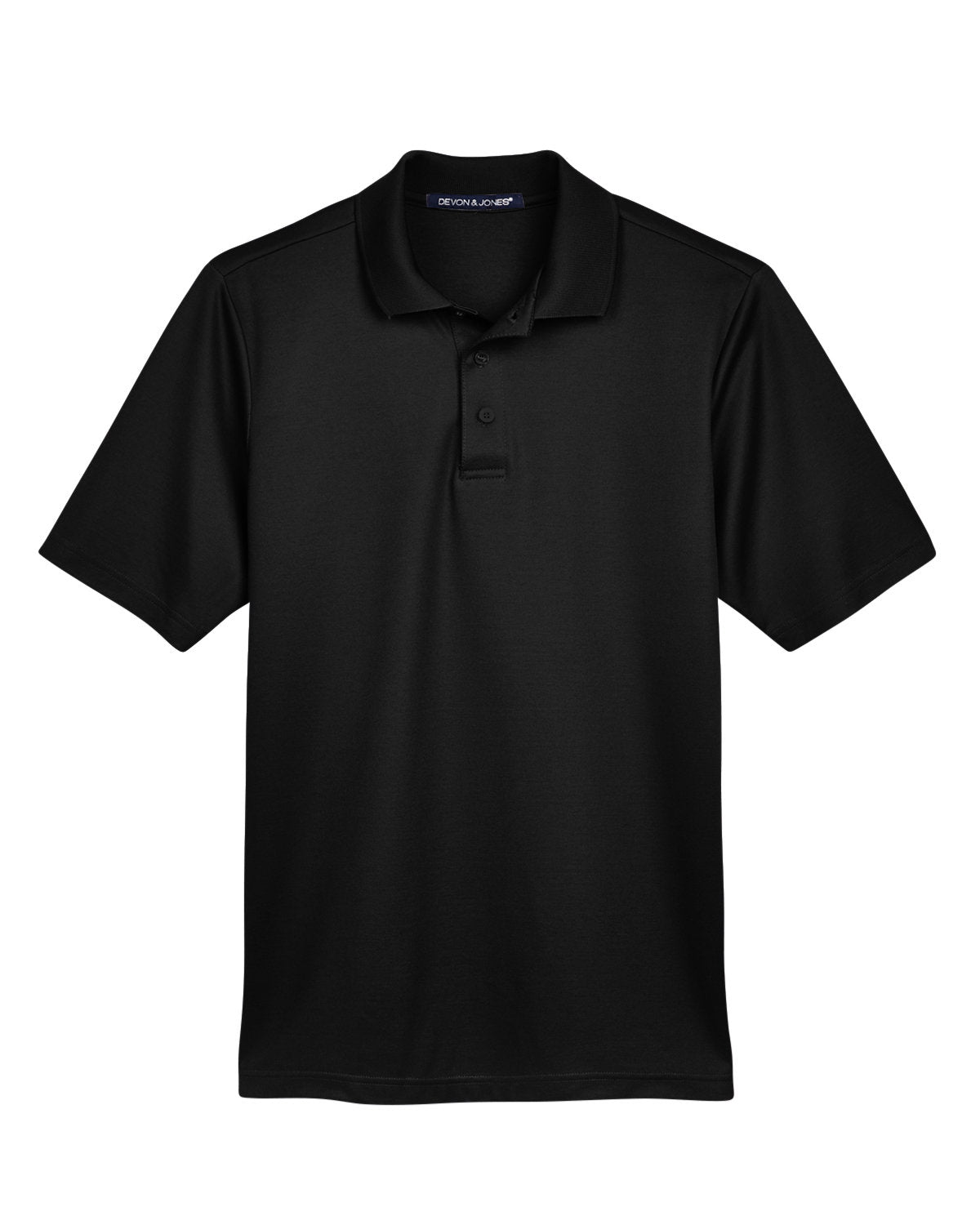 Devon & Jones CrownLux Performance Men's Plaited Polo Mens Apparel Shirts & Tops