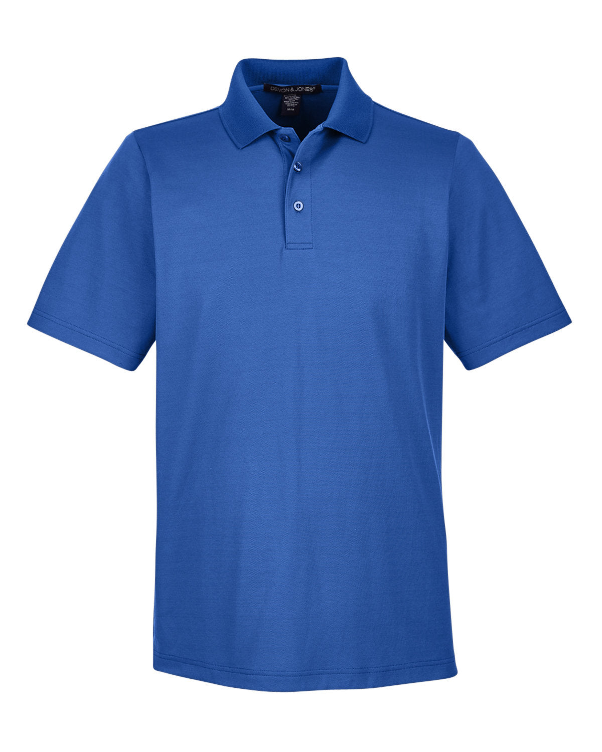Devon & Jones CrownLux Performance Men's Plaited Polo Mens Apparel Shirts & Tops