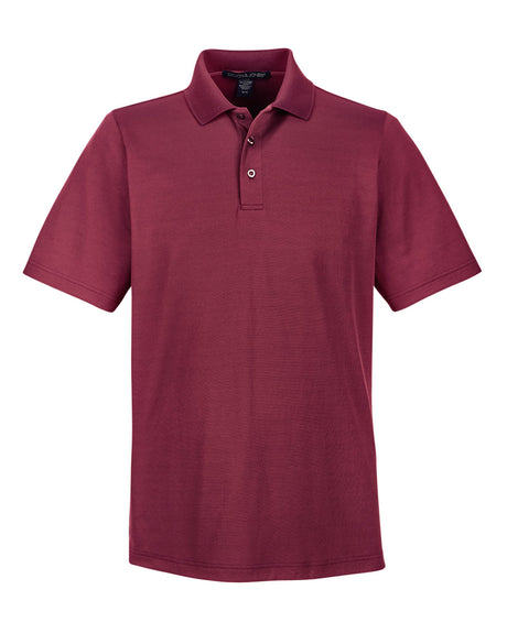 Devon & Jones CrownLux Performance Men's Plaited Polo Mens Apparel Shirts & Tops