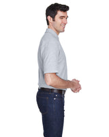 UltraClub Men's Whisper Piqué Polo