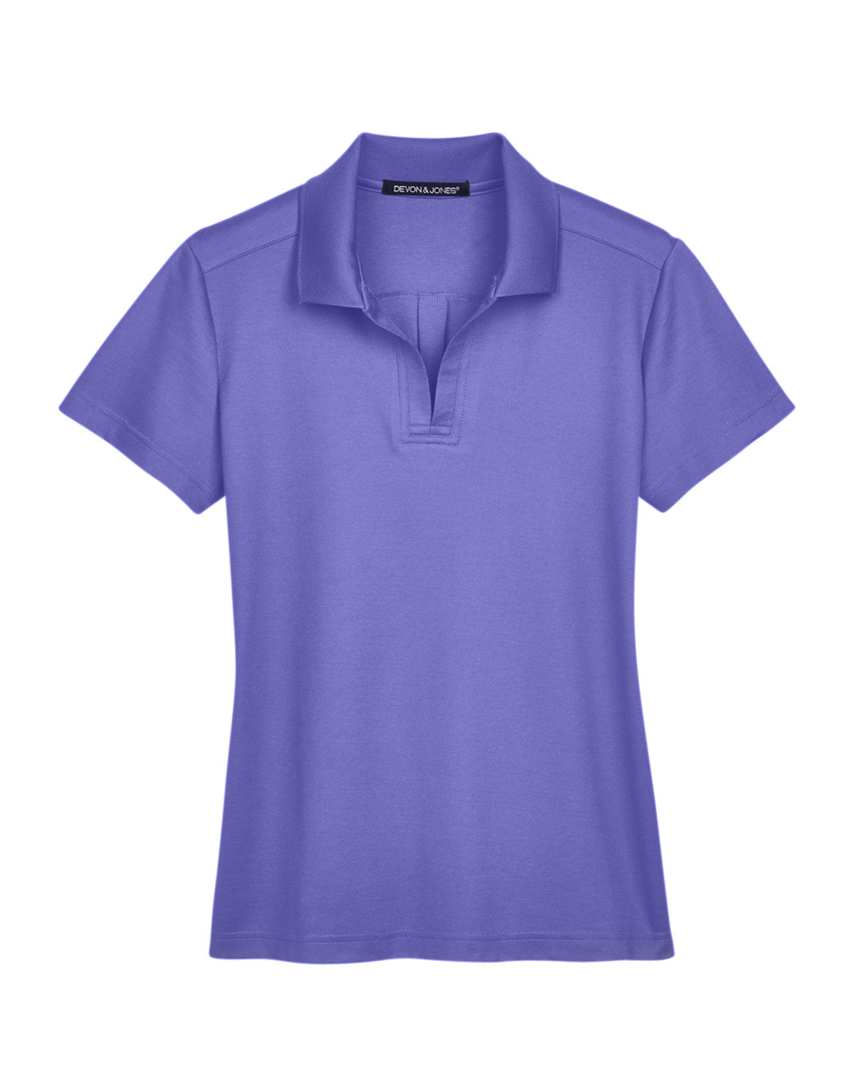Devon & Jones CrownLux Performance Ladies' Plaited Polo