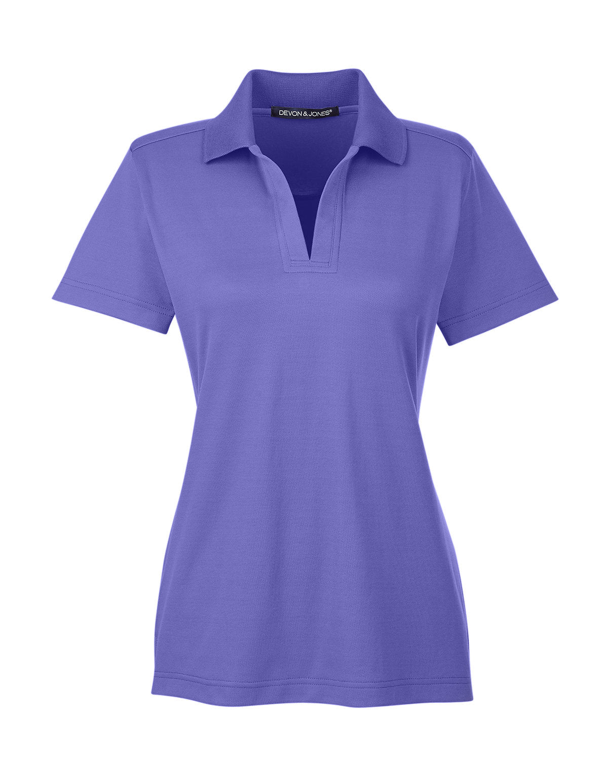 Devon & Jones CrownLux Performance Ladies' Plaited Polo