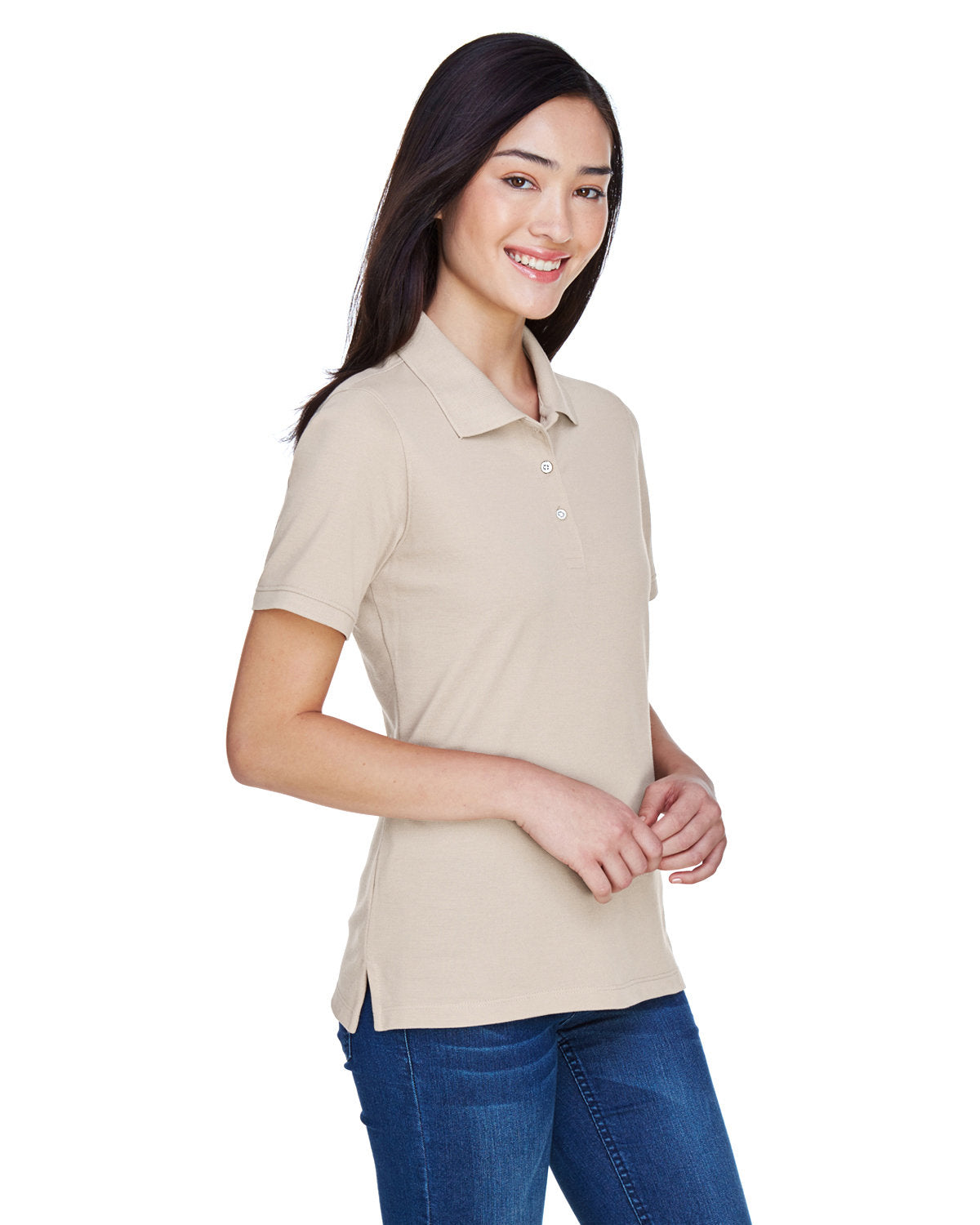 Ladies' 5.6 oz. Easy Blend Polo - 2 of 2
