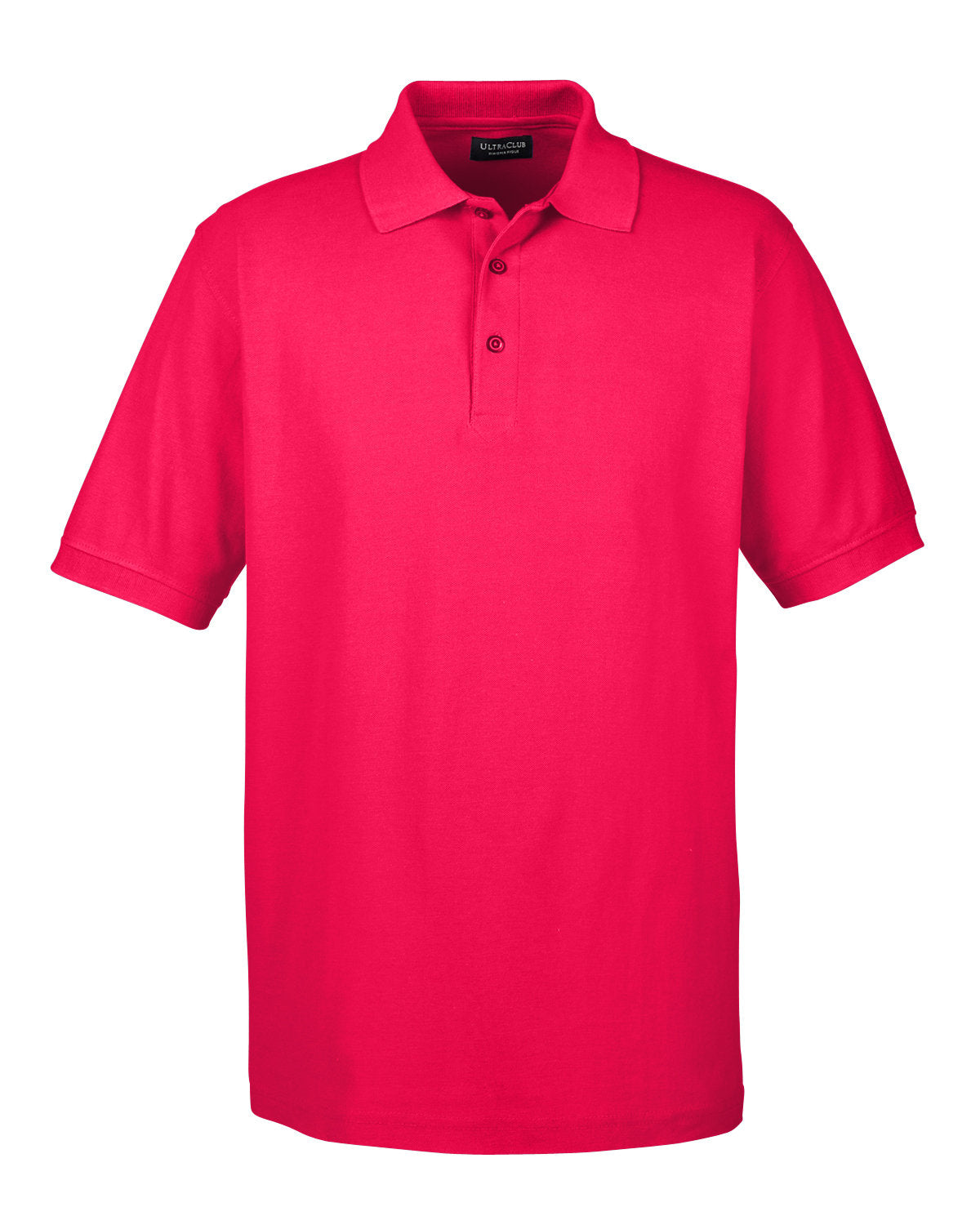 UltraClub Men's Whisper Piqué Polo