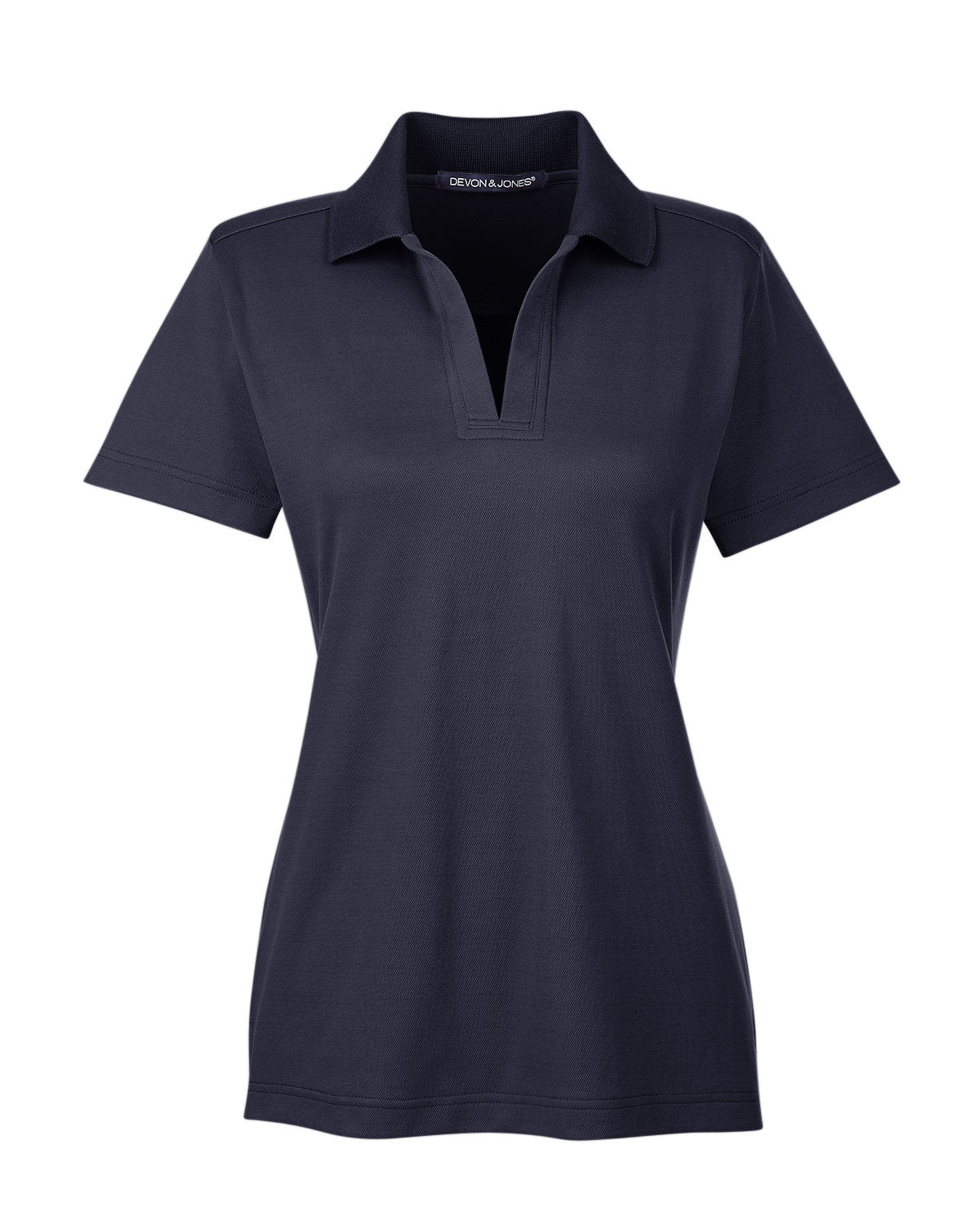 Devon & Jones CrownLux Performance Ladies' Plaited Polo