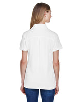 Devon & Jones CrownLux Performance Ladies' Plaited Polo