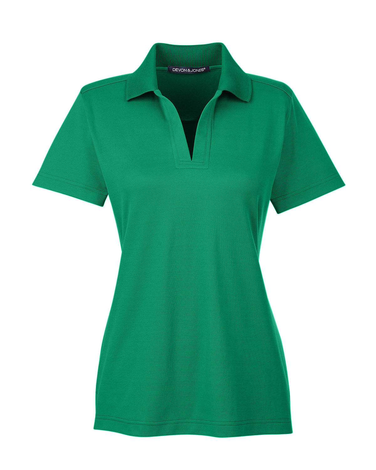 Devon & Jones CrownLux Performance Ladies' Plaited Polo