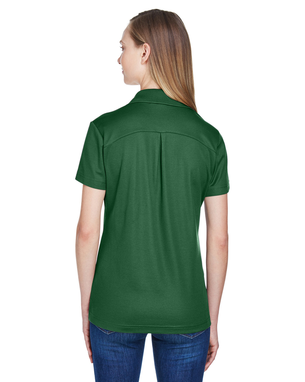 Devon & Jones CrownLux Performance Ladies' Plaited Polo