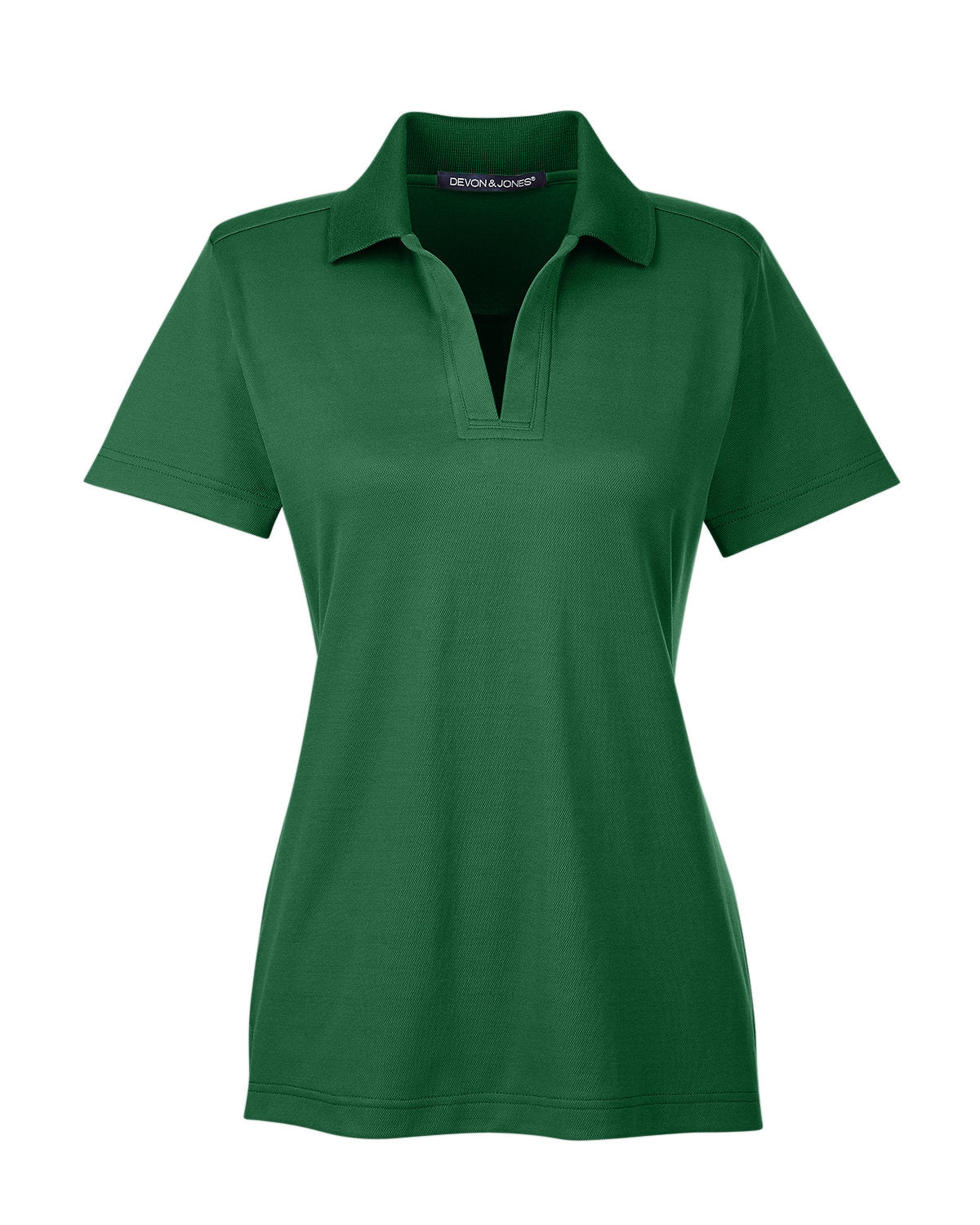 Devon & Jones CrownLux Performance Ladies' Plaited Polo