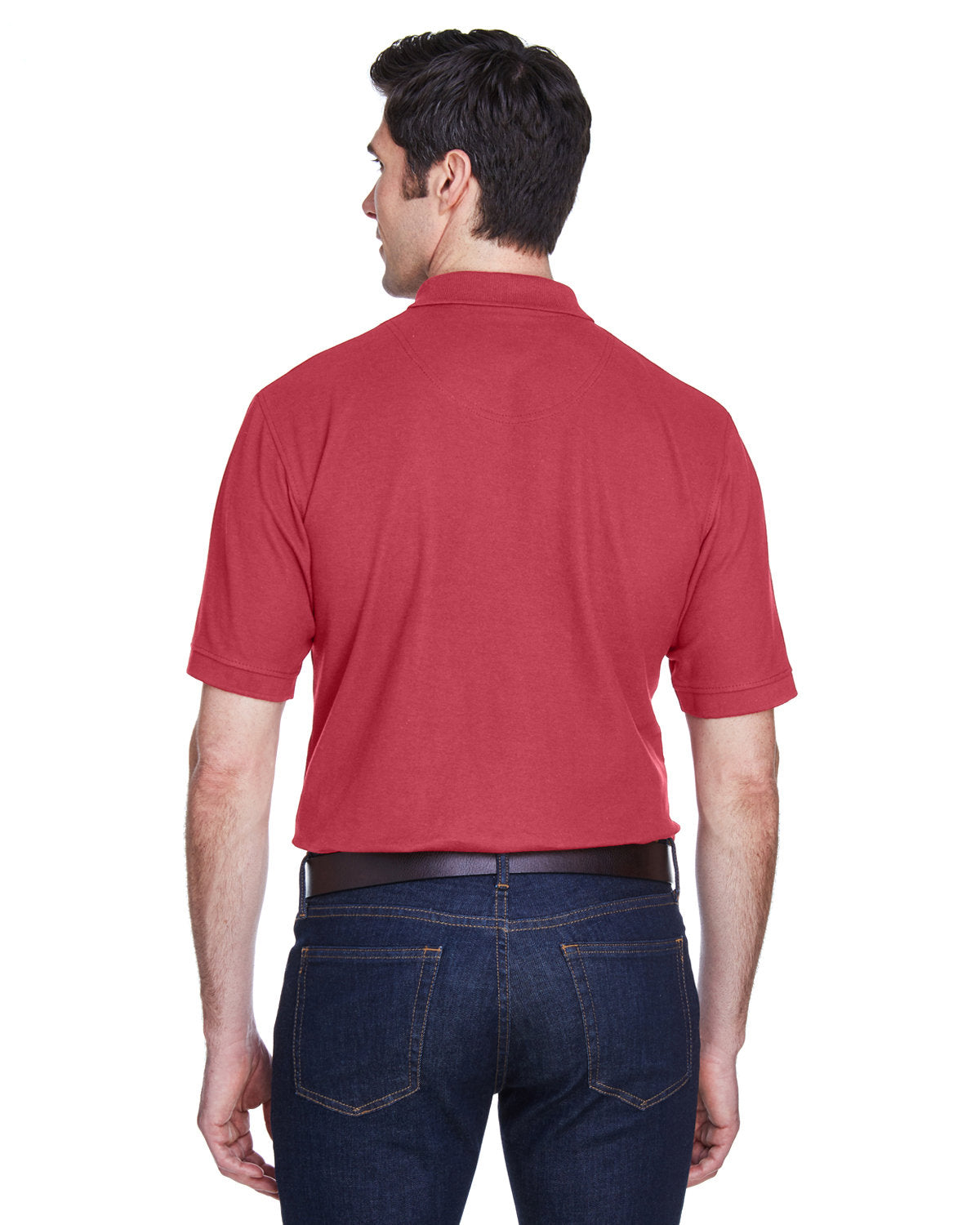 UltraClub Men's Whisper Piqué Polo