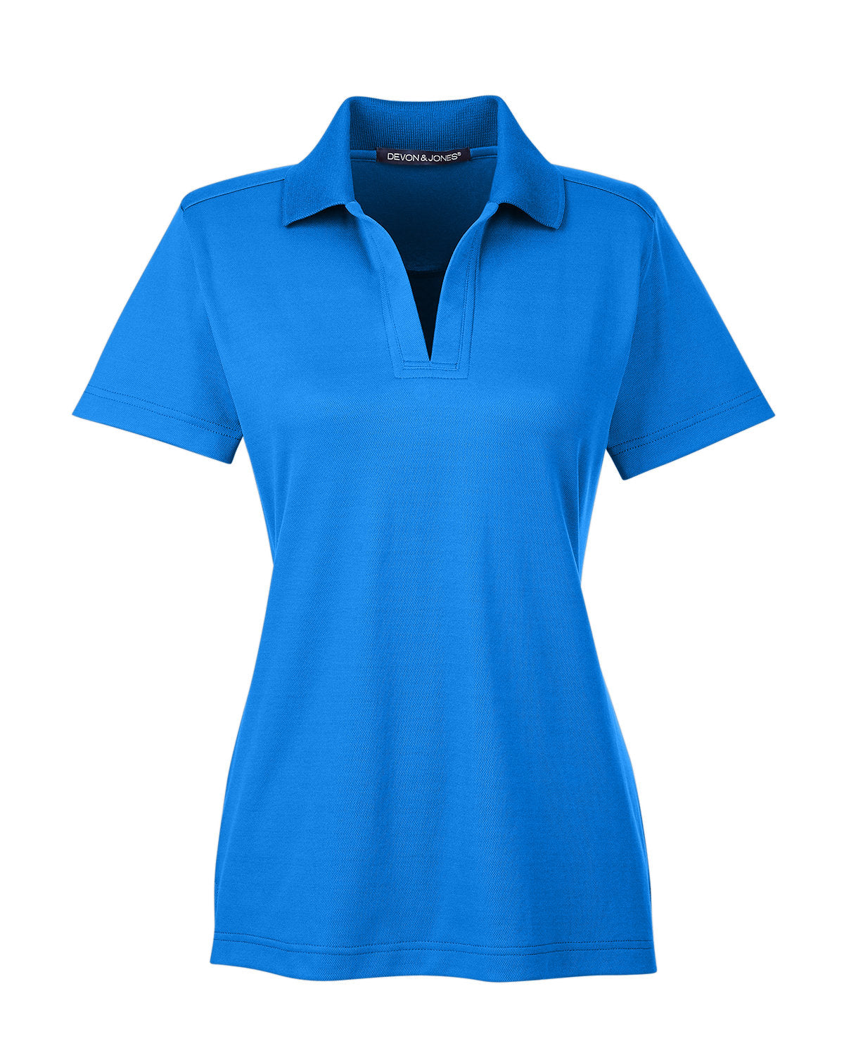 Devon & Jones CrownLux Performance Ladies' Plaited Polo