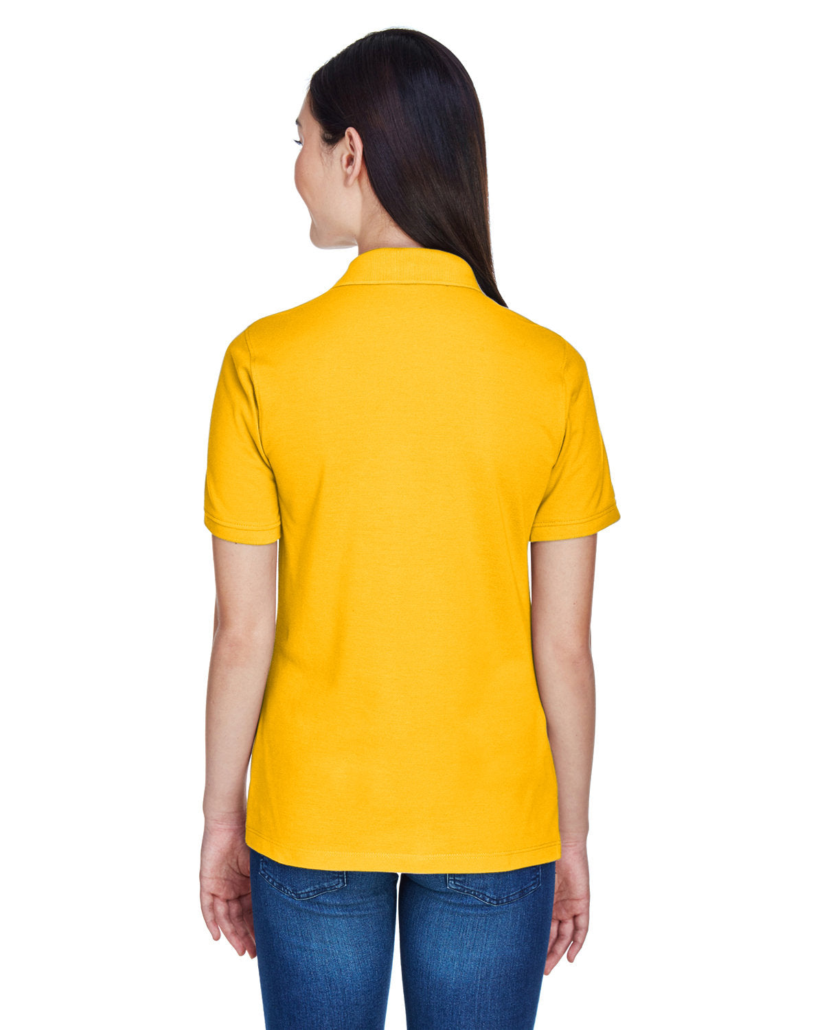 Harriton Ladies' 5.6 oz. Easy Blend Polo