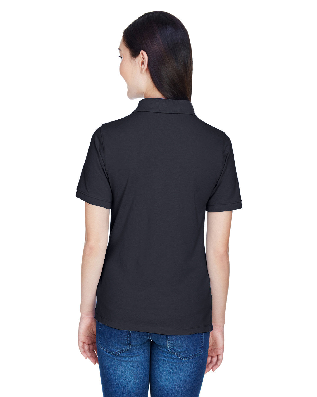 Harriton Ladies' 5.6 oz. Easy Blend Polo