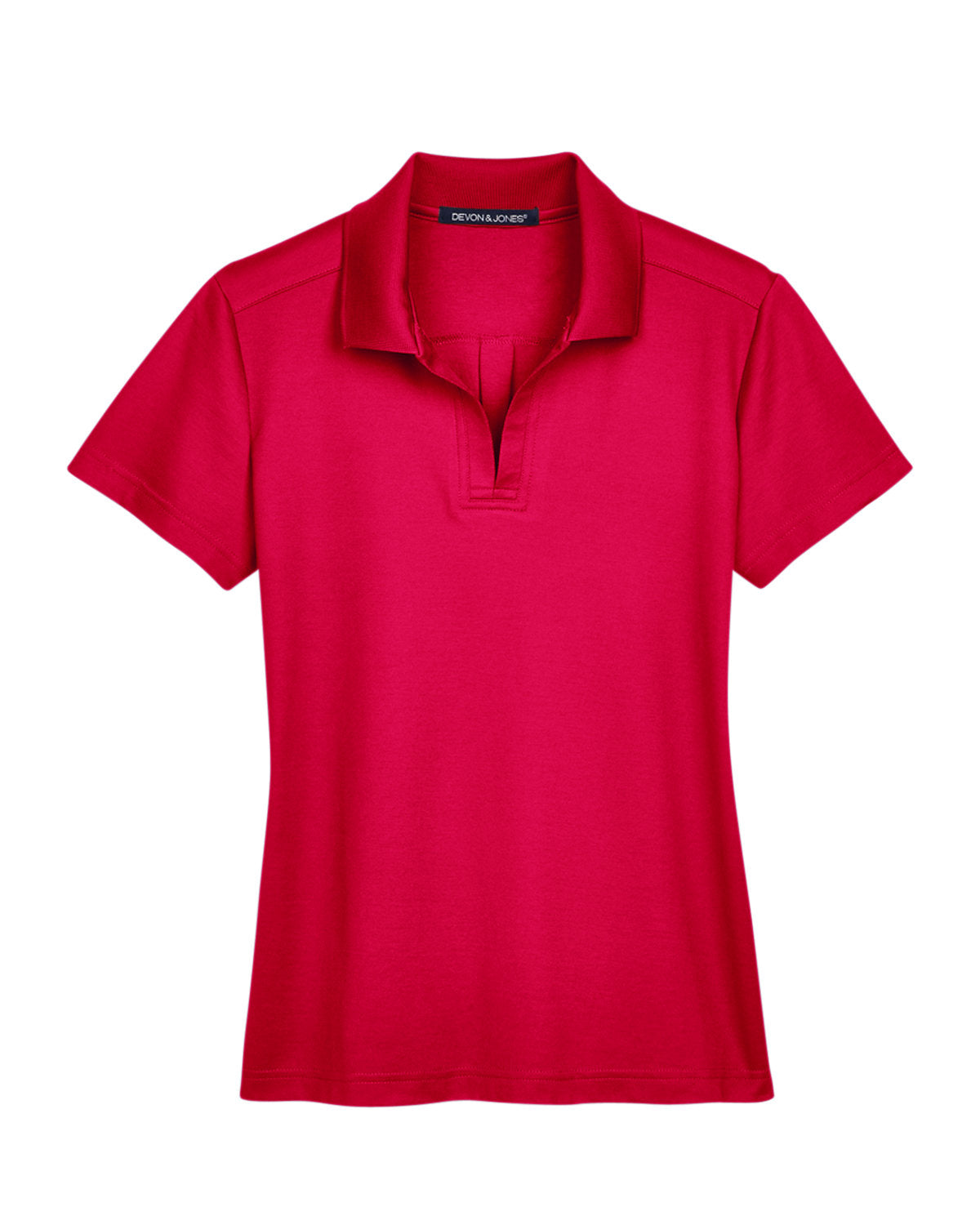 Devon & Jones CrownLux Performance Ladies' Plaited Polo