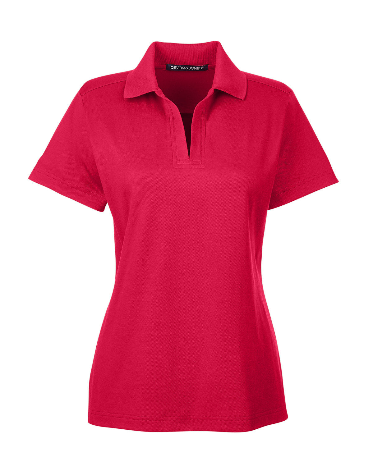Devon & Jones CrownLux Performance Ladies' Plaited Polo