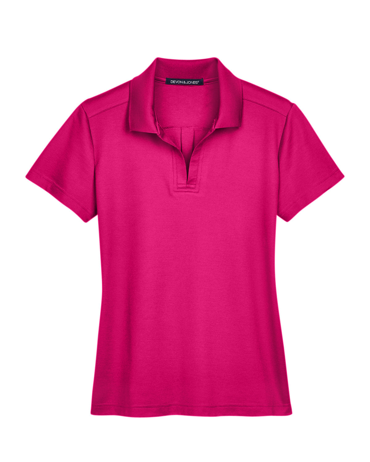 Devon & Jones CrownLux Performance Ladies' Plaited Polo