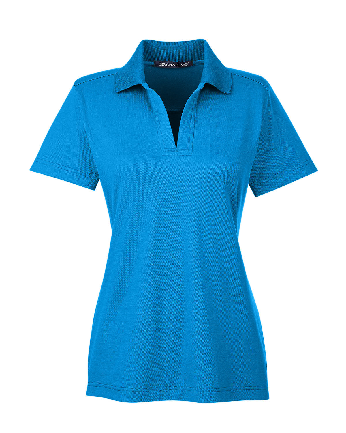 Devon & Jones CrownLux Performance Ladies' Plaited Polo
