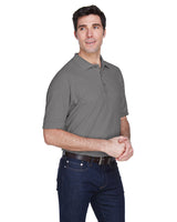 UltraClub Men's Whisper Piqué Polo