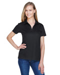Devon & Jones CrownLux Performance Ladies' Plaited Polo
