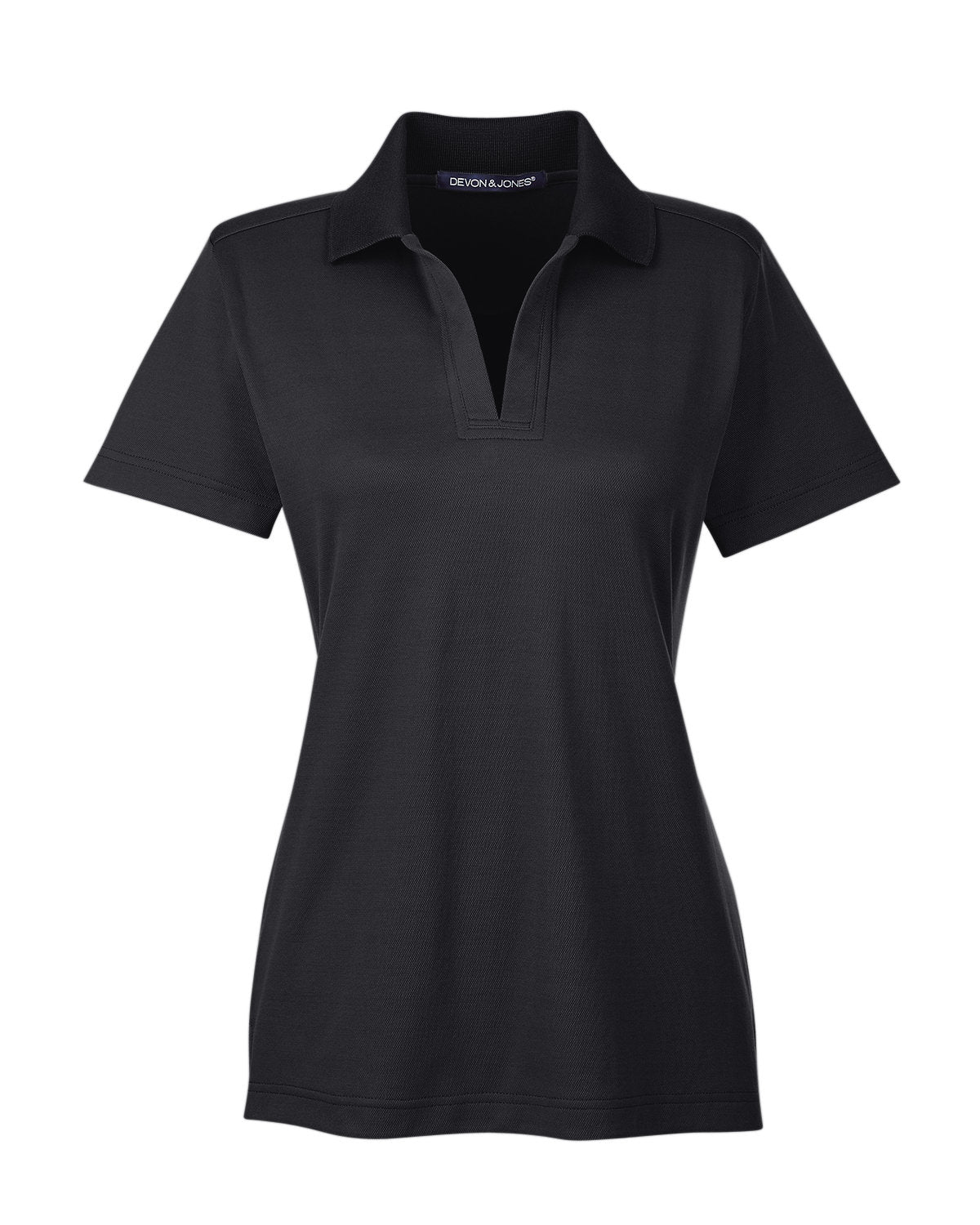 Devon & Jones CrownLux Performance Ladies' Plaited Polo