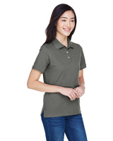 Harriton Ladies' 5.6 oz. Easy Blend Polo