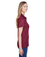 Devon & Jones CrownLux Performance Ladies' Plaited Polo