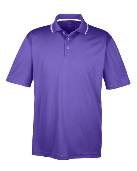 UltraClub Men's Cool & Dry Sport Two-Tone Polo UltraClub