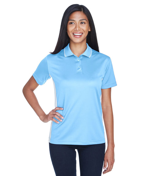 UltraClub Ladies' Cool & Dry Sport Two-Tone Polo UltraClub