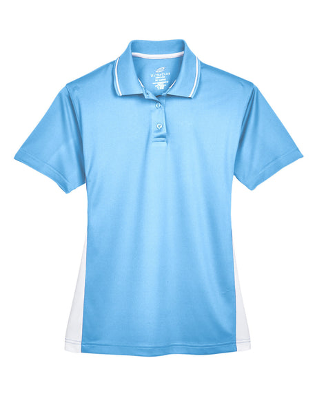 UltraClub Ladies' Cool & Dry Sport Two-Tone Polo UltraClub