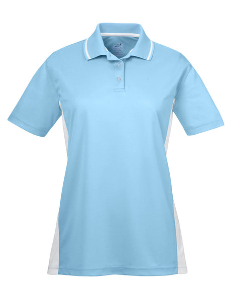 UltraClub Ladies' Cool & Dry Sport Two-Tone Polo UltraClub