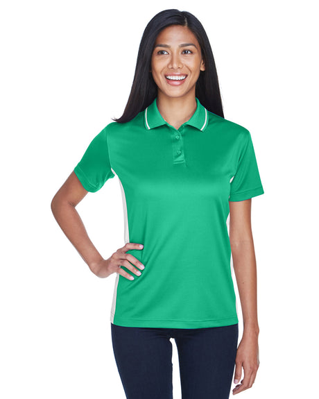 UltraClub Ladies' Cool & Dry Sport Two-Tone Polo UltraClub