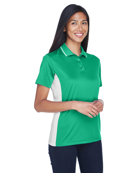 UltraClub Ladies' Cool & Dry Sport Two-Tone Polo UltraClub