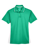 UltraClub Ladies' Cool & Dry Sport Two-Tone Polo UltraClub