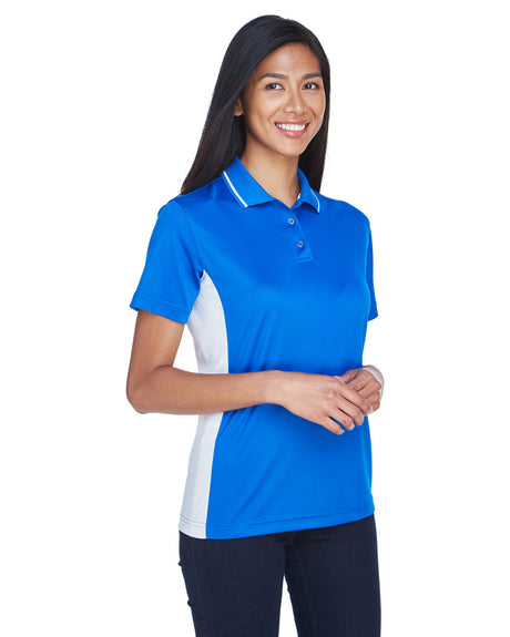 UltraClub Ladies' Cool & Dry Sport Two-Tone Polo UltraClub