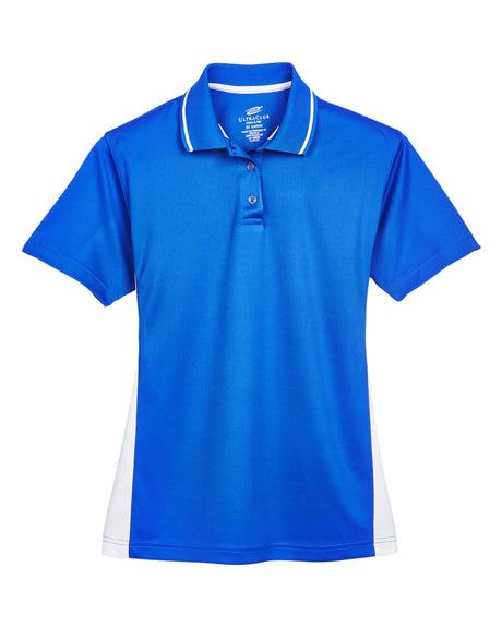 UltraClub Ladies' Cool & Dry Sport Two-Tone Polo UltraClub