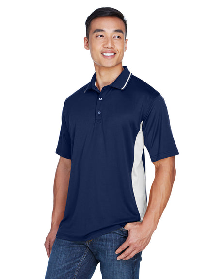 UltraClub Men's Cool & Dry Sport Two-Tone Polo UltraClub