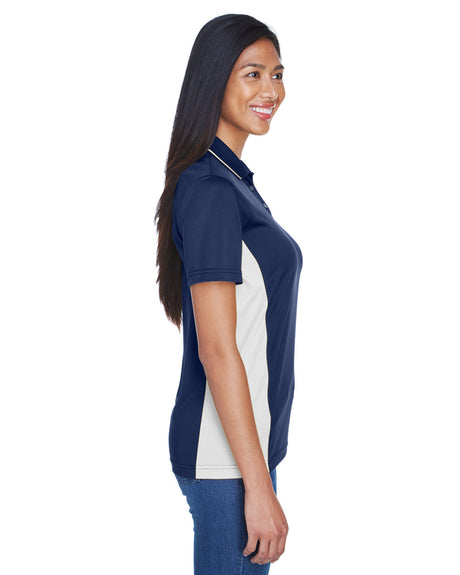 UltraClub Ladies' Cool & Dry Sport Two-Tone Polo UltraClub