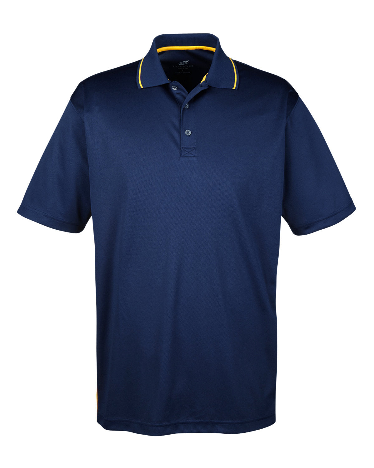 UltraClub Men's Cool & Dry Sport Two-Tone Polo Mens Apparel Shirts & Tops